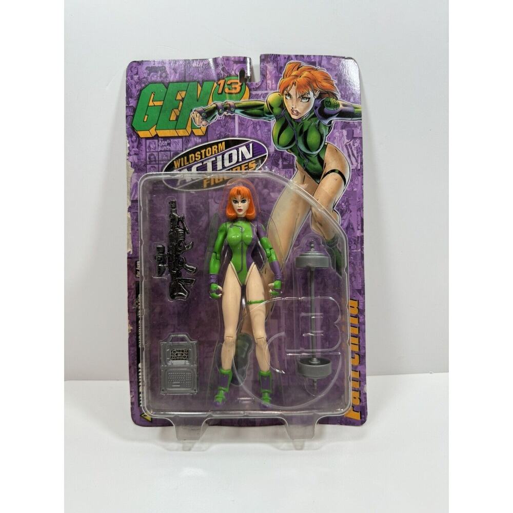 Vintage Fairchild Gen 13 Wildstorm Action Figure 1998 Carded With Accessories